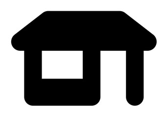 Store icon vector. single icon