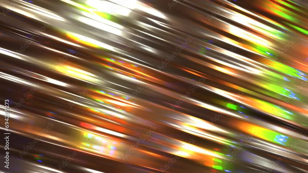 Poster abstract colorful background of light and glowing lines animation