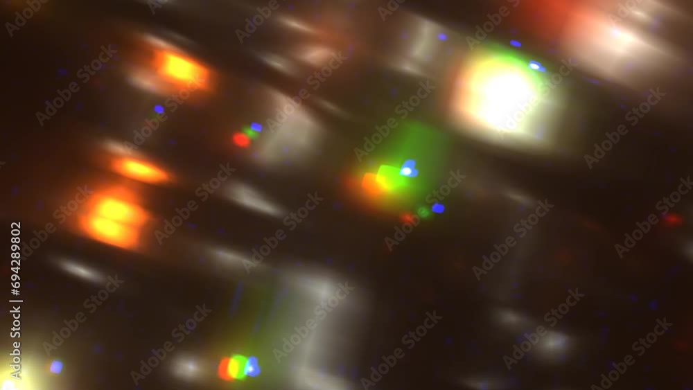Poster light and glowing background with fast motion animation