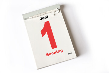 1  . Juni 2025