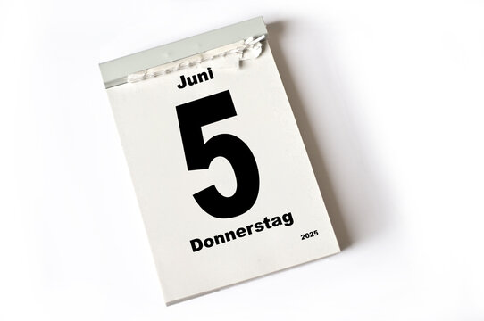  5 . Juni 2025