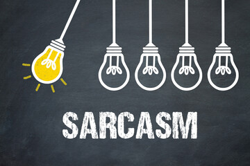 Sarcasm	 - obrazy, fototapety, plakaty