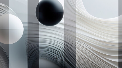 Abstract Spheres and Waves