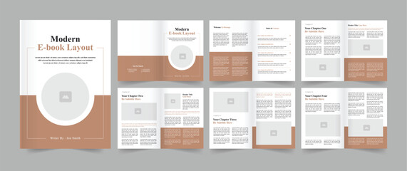 Multipurpose eBook Template and Clean eBook Design