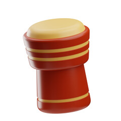 General Art Object Drum 3D Illustration