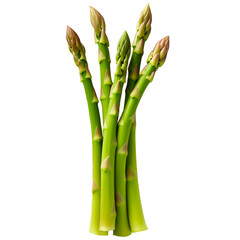 asparagus on a transparent background - obrazy, fototapety, plakaty