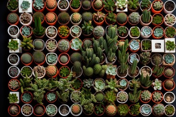Cactuses background 