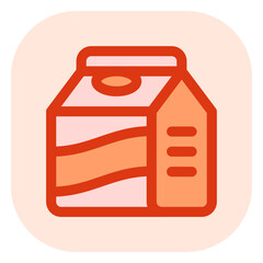 Editable milk carton vector icon. Part of a big icon set family. Perfect for web and app interfaces, presentations, infographics, etc