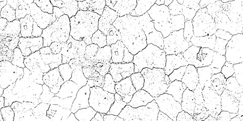 a black and white vector of cracked concrete, grunge texture, broken effect, grunge effect vector background, earthquake crack broken glass, textures grunge, swirls grunge - obrazy, fototapety, plakaty