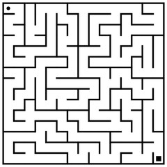 Unique Mazes of 5 Difficulties