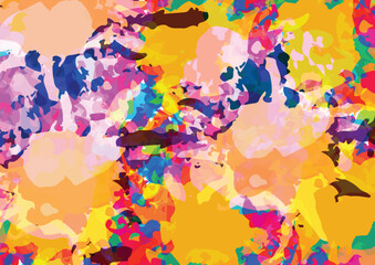 abstract vector color paint splatter design background. Paint splashes color.Vector illustration design.