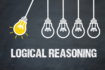Logical Reasoning	 - obrazy, fototapety, plakaty