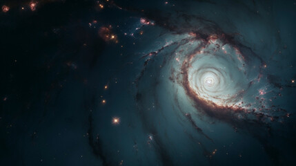 Nebulaic Serenity: Stardust Waltz, generative ai
