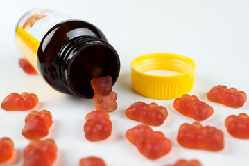 vitamins for children, such as jelly candies