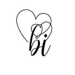 A hand-drawn signature logo design template	