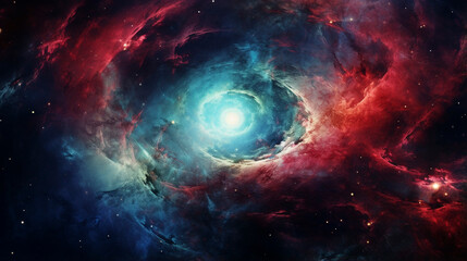Obraz na płótnie Canvas Astronomy's Lullaby: Galaxy Waltz, generative ai