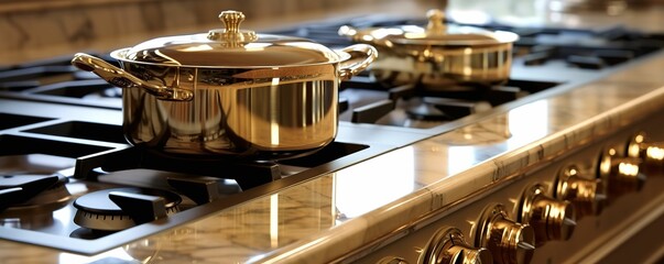 Fototapeta na wymiar luxury kitchen cookery
