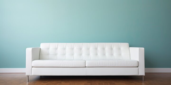 white couch in the lounge