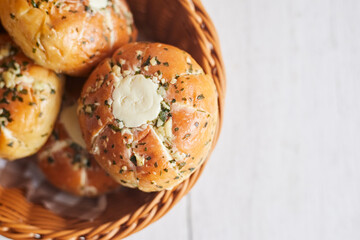Cream Cheese Garlic Bread