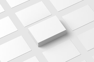 Business Card Mockup 3D Rendering