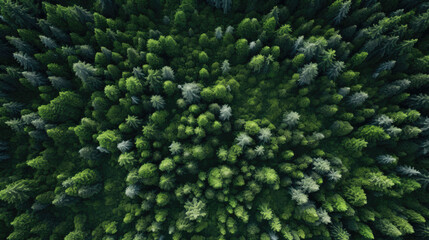 Forest and tree landscape texture abstract background, Aerial top view forest atmosphere area, Texture of forest view from above, Ecosystem and healthy ecology environment concepts.