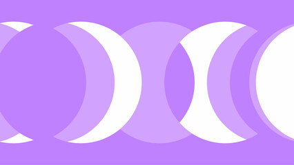 紫の円形を組み合わせた幾何学背景