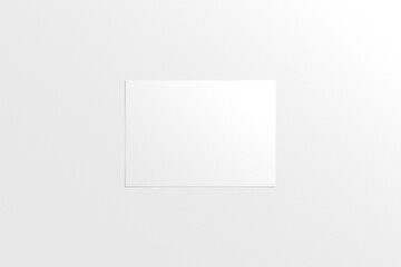 Brochure Flyer Mockup 3D Rendering