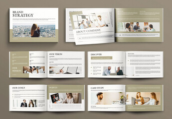 Brand Strategy Template Landscape