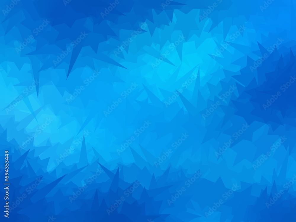 Poster blue color of abstract pattern background