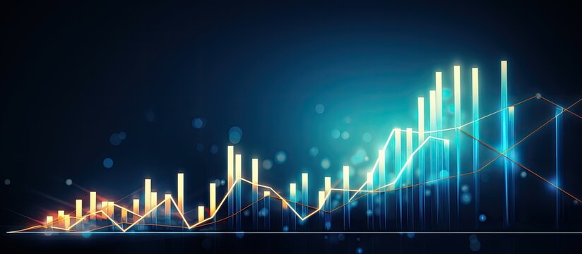 Accelerating business growth and success in 2022 with an upward trending graph.