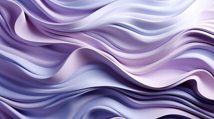 An intricate lilac and purple abstract pattern emerges from the delicate fabric, inviting the...