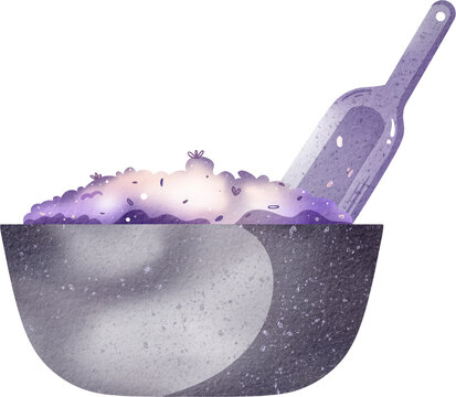recommend clip art: spa salt scrub