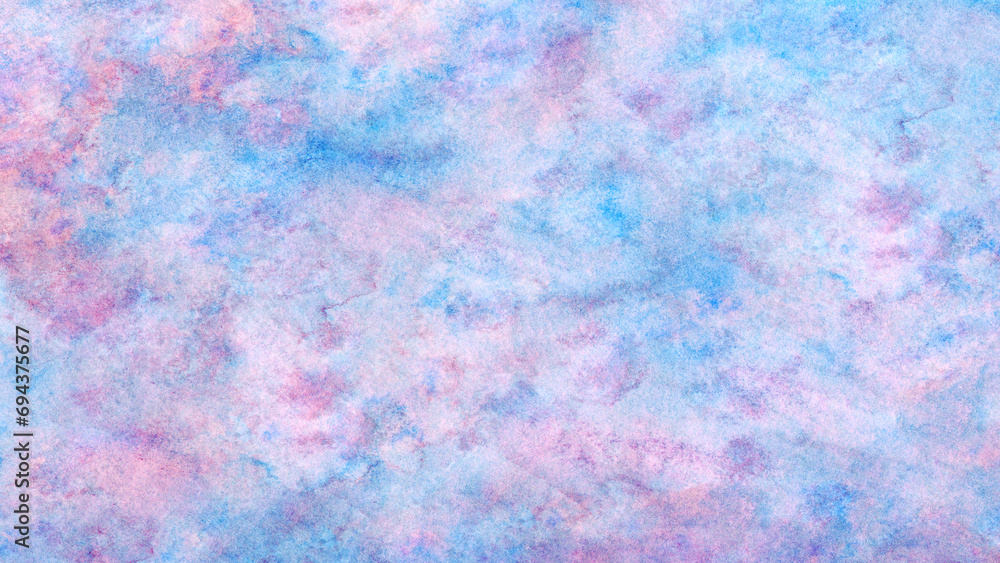 Aufkleber abstract watercolour multicolor patterned background on textured watercolor paper for template, page
