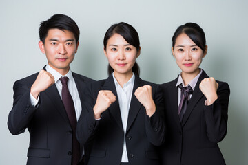 portrait of business people