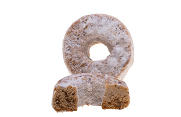 Shortbread (Polvoron) isolated