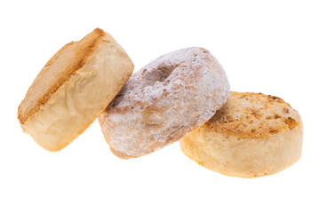 Shortbread (Polvoron) isolated