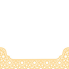 Islamic border design