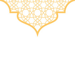 Islamic frame design