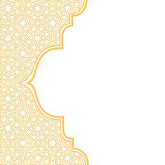 Islamic border design