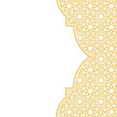 Islamic frame design