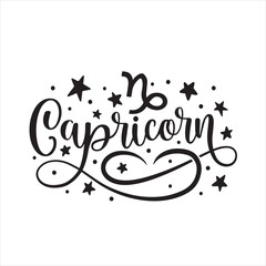 capricorn logo inspirational positive quotes, motivational, typography, lettering design