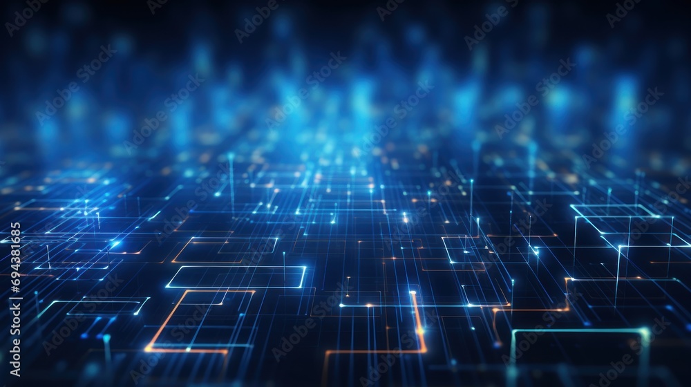 Poster modern abstract background it technology texture and pattern