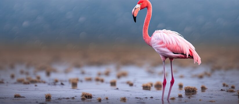 Endangered lesser flamingo spotted near Mumbai's RAMSAR site.