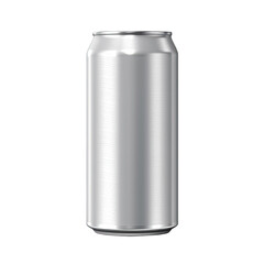 aluminum can on transparent background