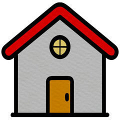 house icon on a white background