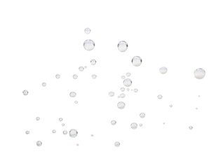 air bubbles on transparent png