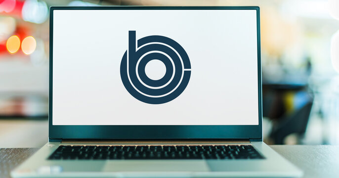 Laptop displaying logo of The Congressional Budget Office