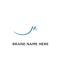 M letter logo, Letter M logo, M letter icon Design With black background. Luxury M letter, monogram logo 