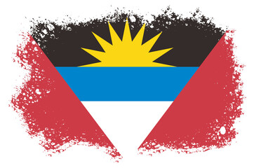 Antigua and Barbuda Country Flag