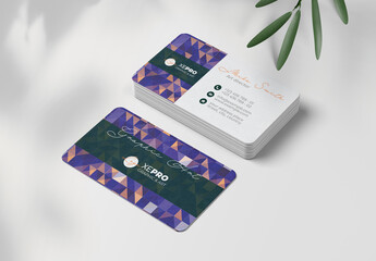 Modern Abstract Business Card Template